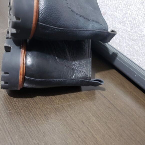 Ben Sherman Black Leather Boots Lace Up 11 EUR 44 main image 7